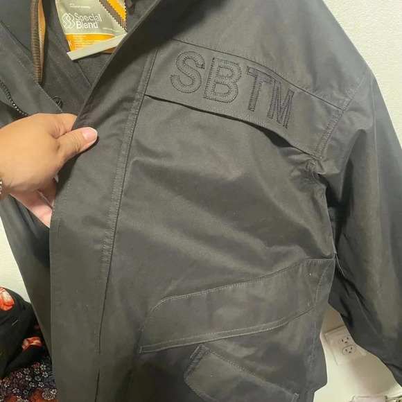 Special blend snowboarding gray ski jacket size Medium - Picture 11 of 11